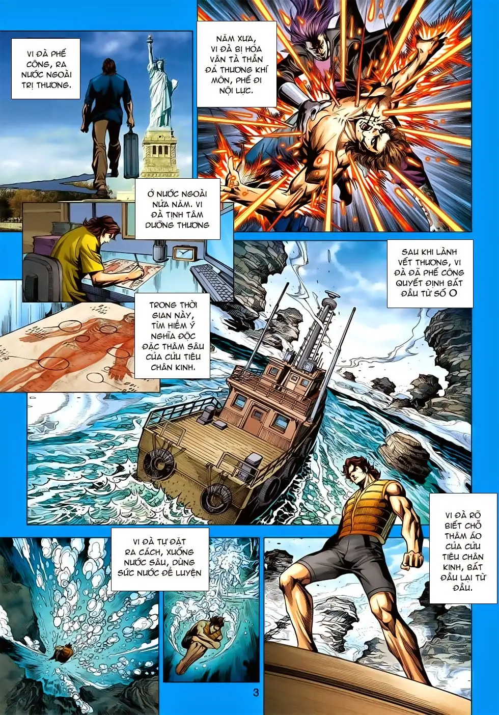 Truyện Tranh Tân Tác Long Hổ Môn trang 4