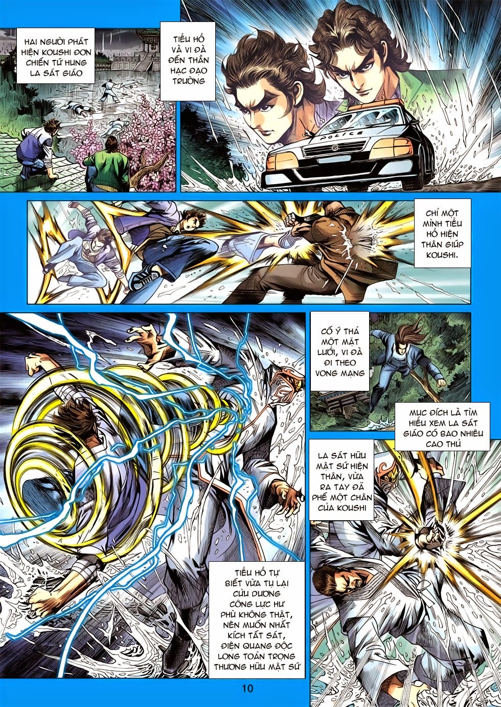 Truyện Tranh Tân Tác Long Hổ Môn trang 4