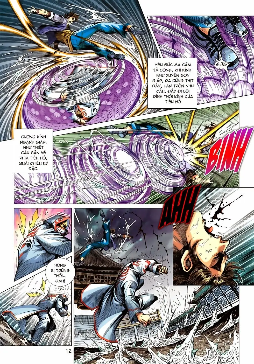 Truyện Tranh Tân Tác Long Hổ Môn trang 4