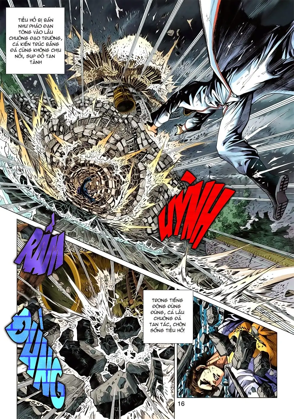 Truyện Tranh Tân Tác Long Hổ Môn trang 4