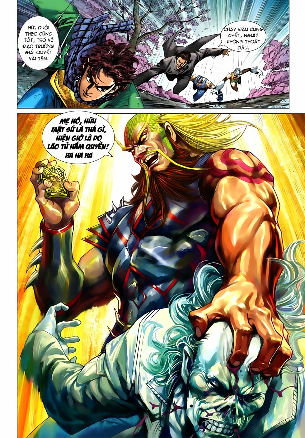 Truyện Tranh Tân Tác Long Hổ Môn trang 4