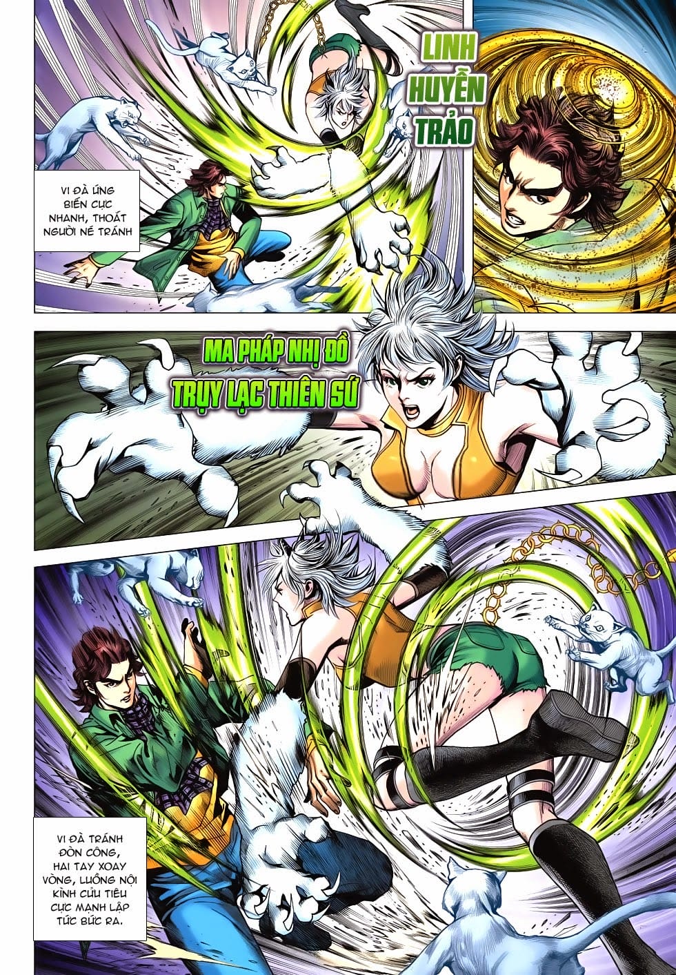 Truyện Tranh Tân Tác Long Hổ Môn trang 4