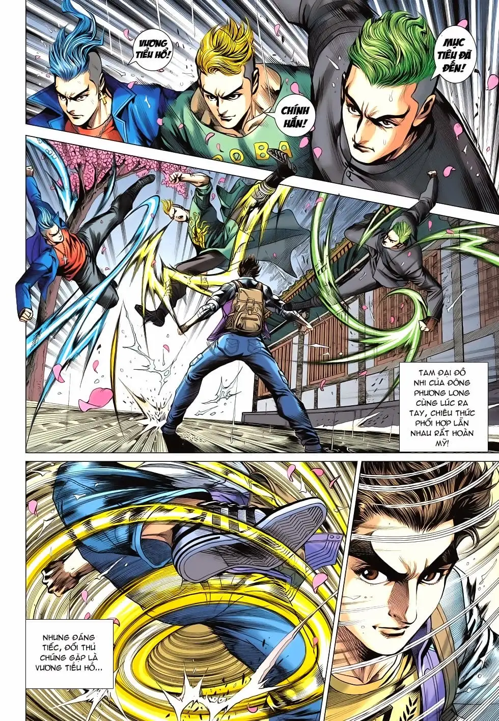 Truyện Tranh Tân Tác Long Hổ Môn trang 4