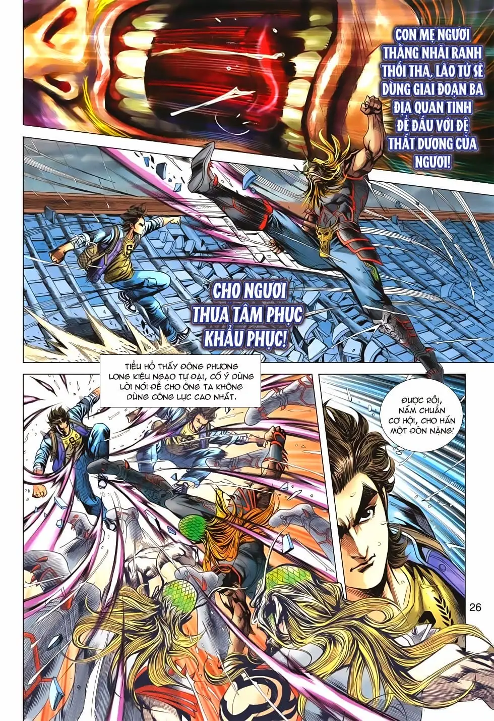 Truyện Tranh Tân Tác Long Hổ Môn trang 4