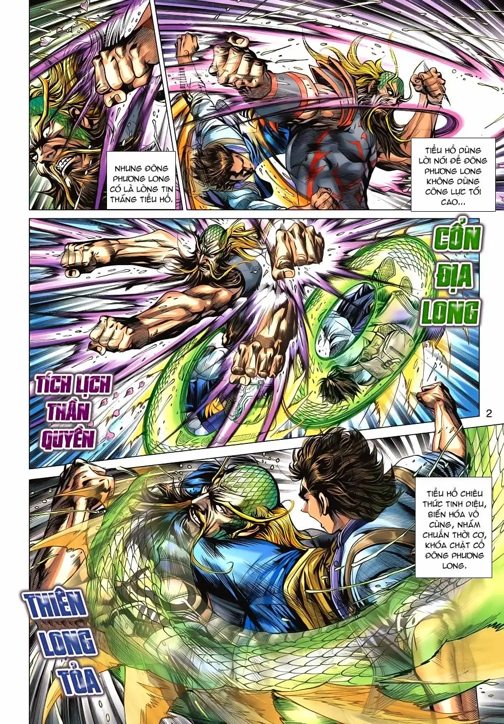 Truyện Tranh Tân Tác Long Hổ Môn trang 4