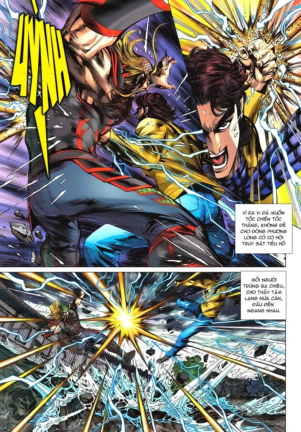 Truyện Tranh Tân Tác Long Hổ Môn trang 4