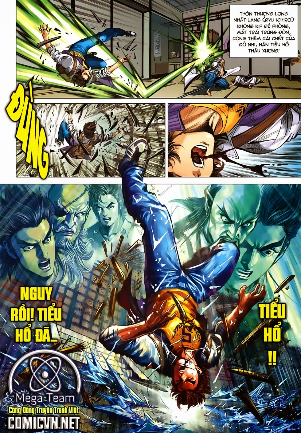 Truyện Tranh Tân Tác Long Hổ Môn trang 4