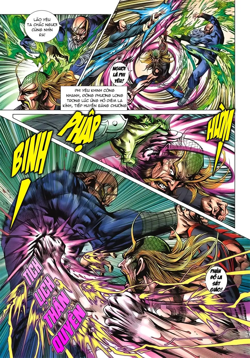 Truyện Tranh Tân Tác Long Hổ Môn trang 4