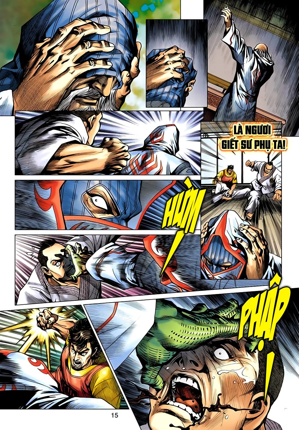 Truyện Tranh Tân Tác Long Hổ Môn trang 4