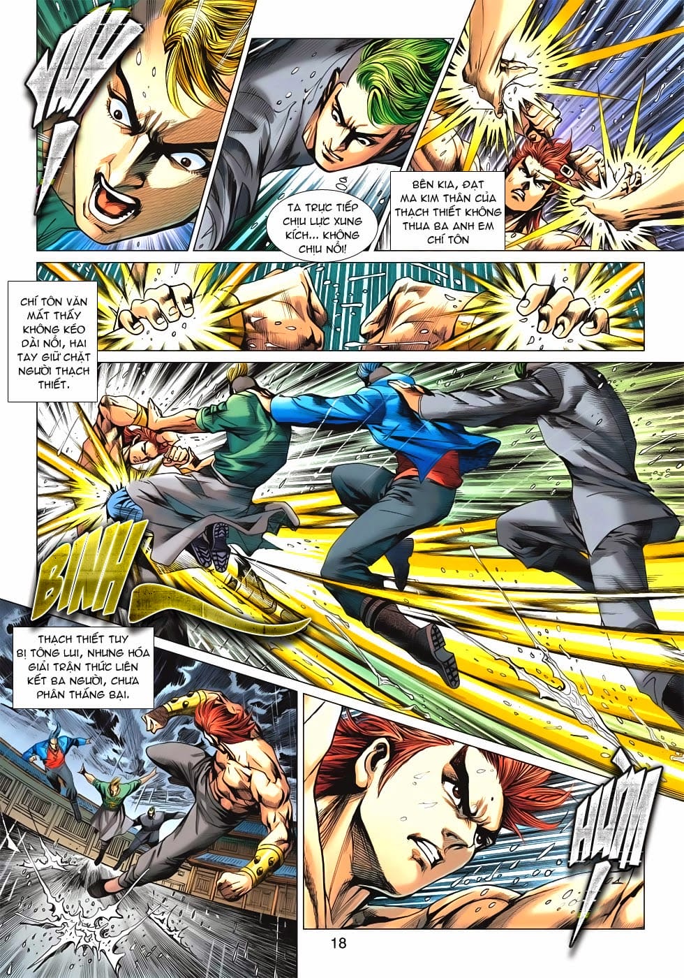 Truyện Tranh Tân Tác Long Hổ Môn trang 4