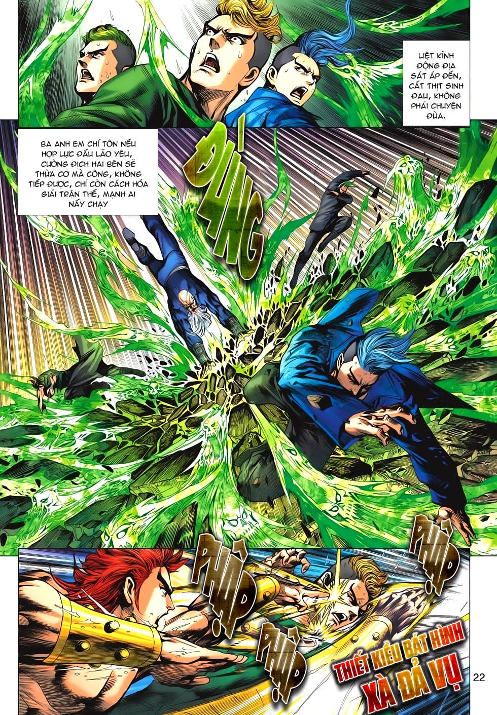 Truyện Tranh Tân Tác Long Hổ Môn trang 4