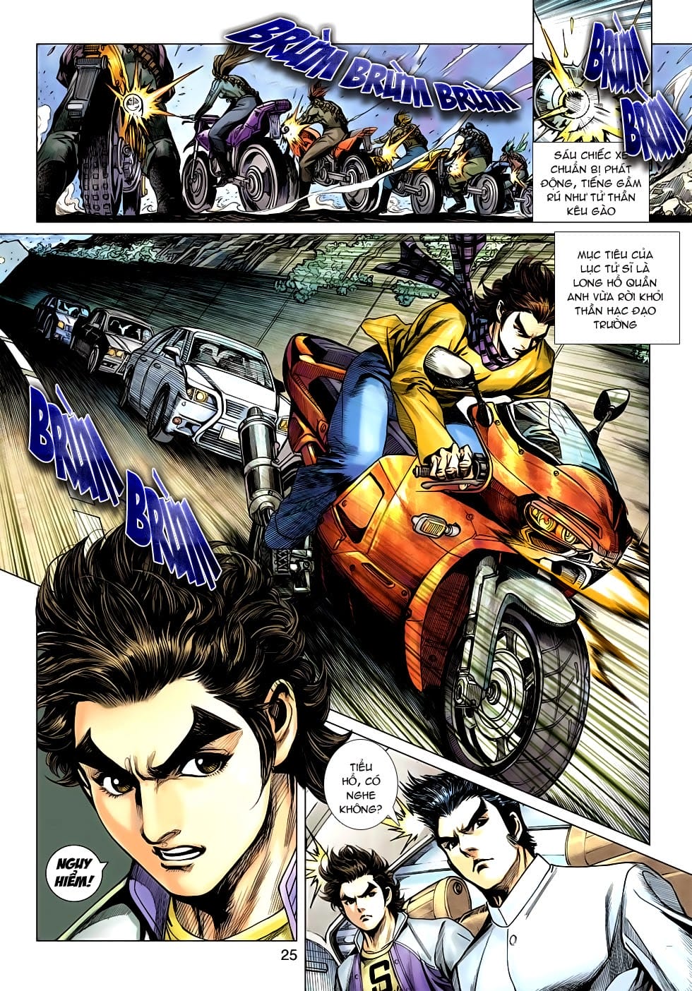 Truyện Tranh Tân Tác Long Hổ Môn trang 4