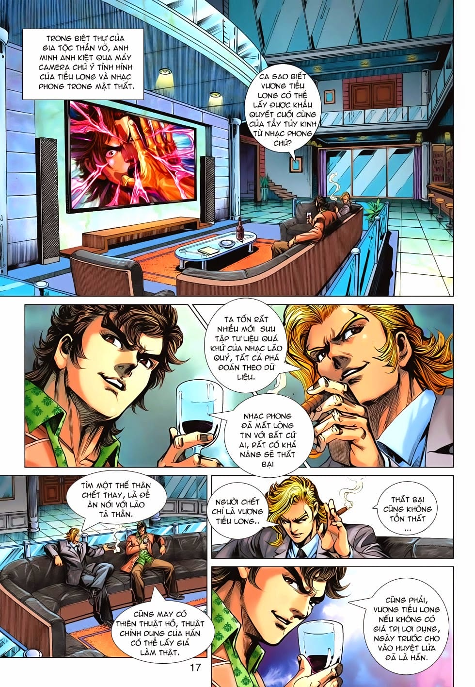 Truyện Tranh Tân Tác Long Hổ Môn trang 4