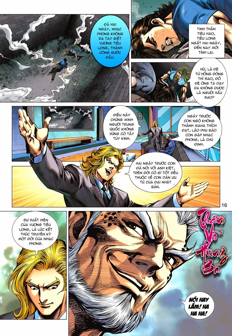 Truyện Tranh Tân Tác Long Hổ Môn trang 4