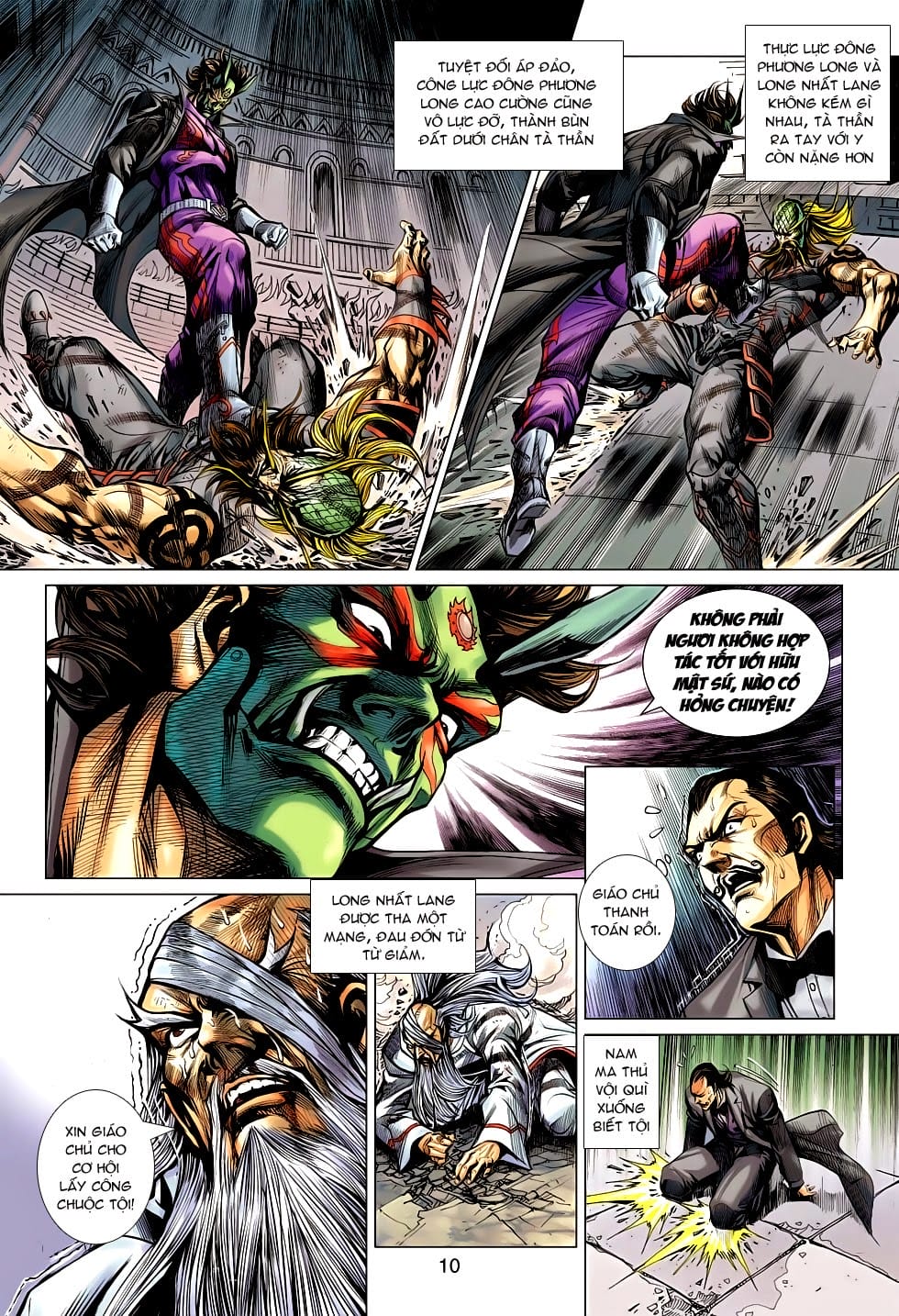 Truyện Tranh Tân Tác Long Hổ Môn trang 4