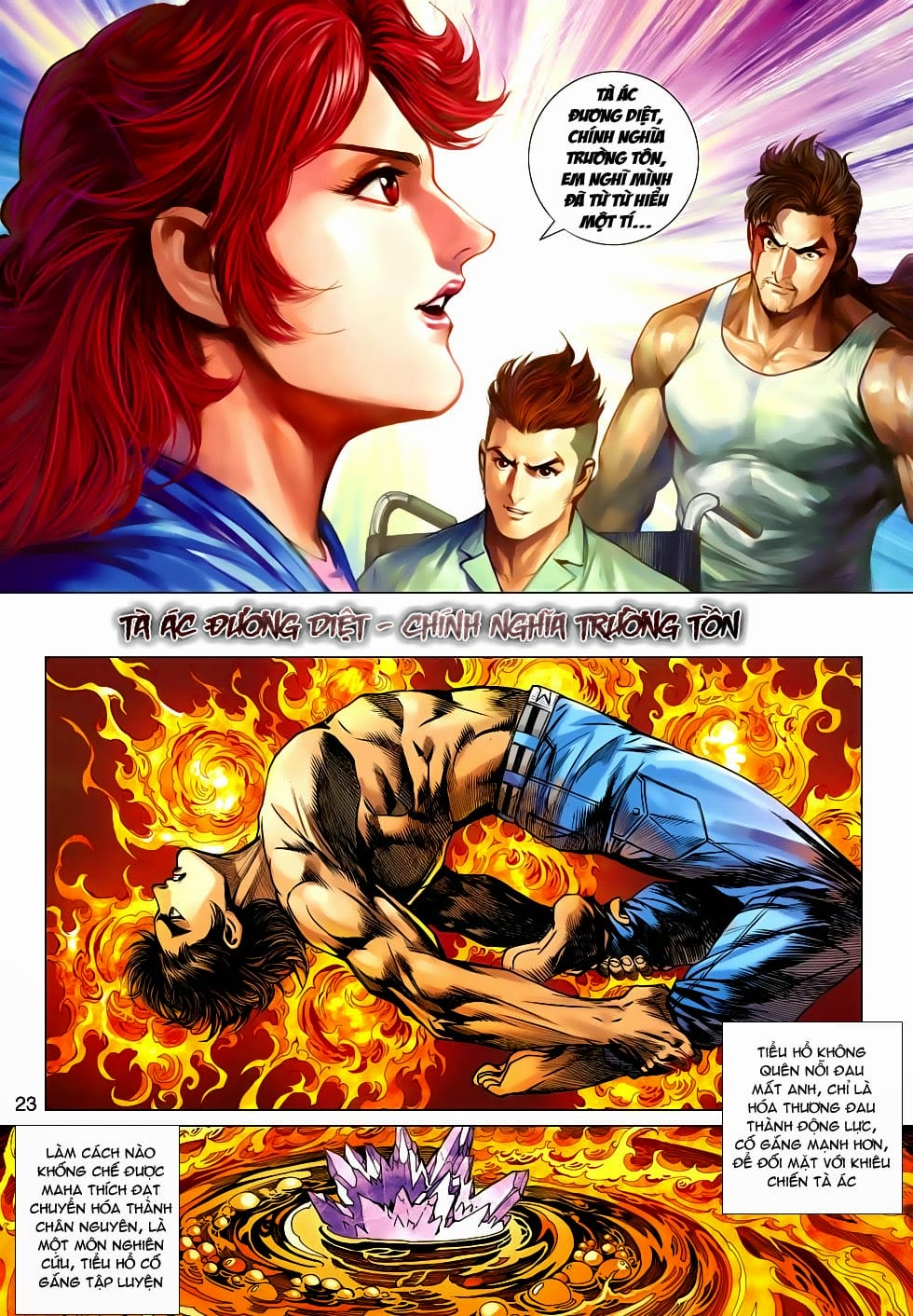 Truyện Tranh Tân Tác Long Hổ Môn trang 4