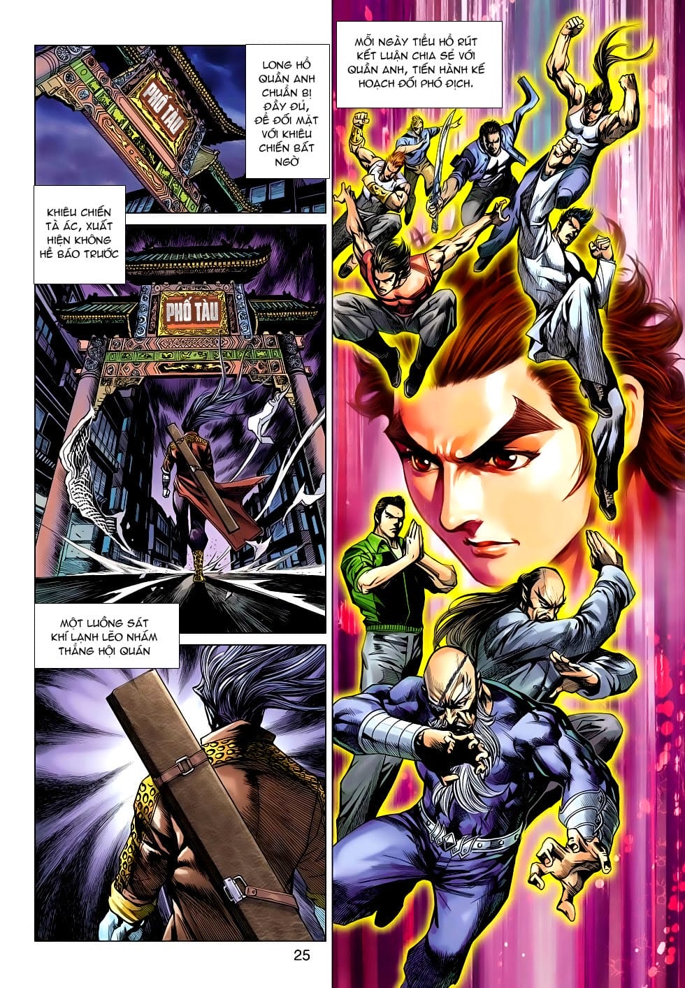 Truyện Tranh Tân Tác Long Hổ Môn trang 4