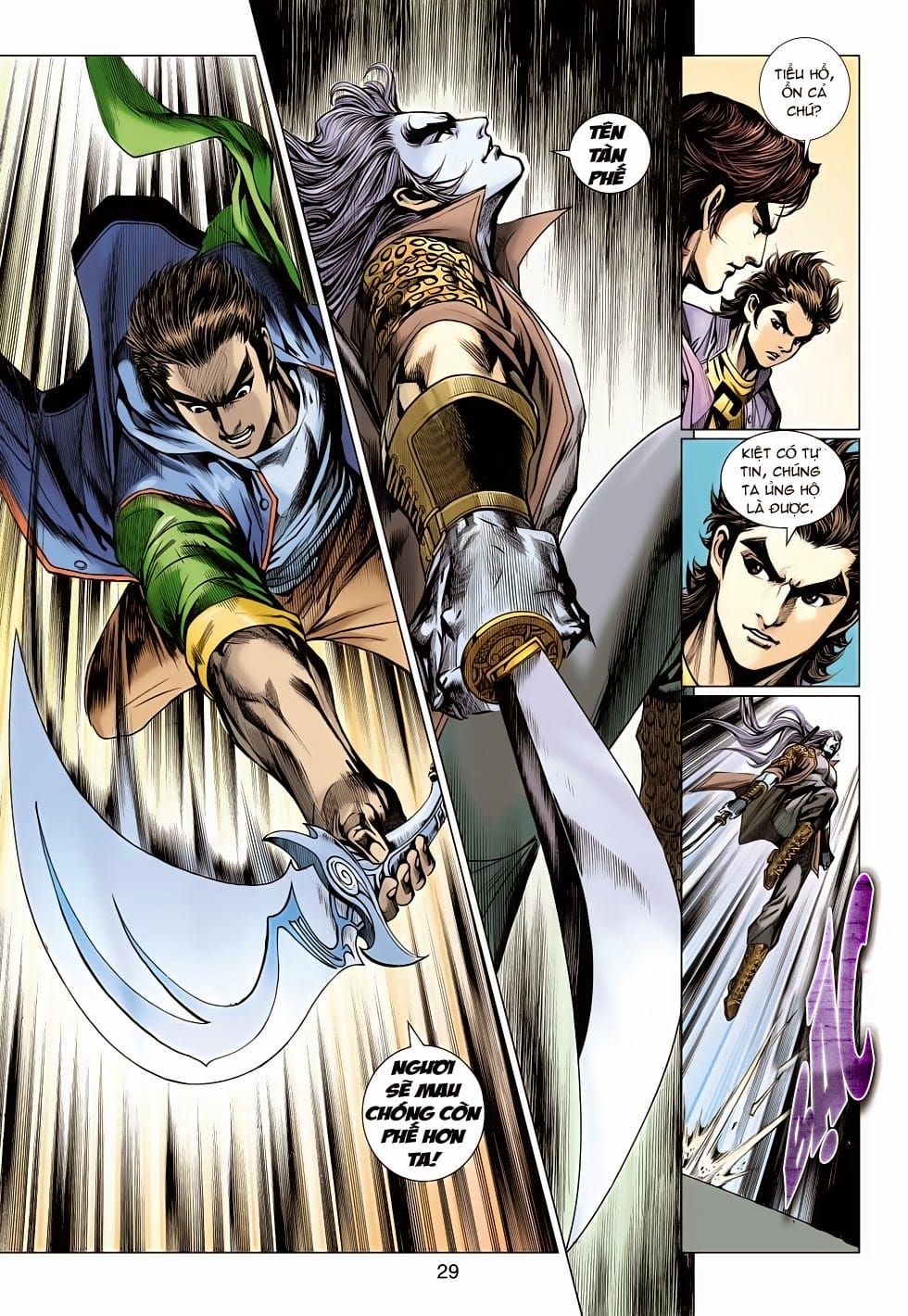 Truyện Tranh Tân Tác Long Hổ Môn trang 4