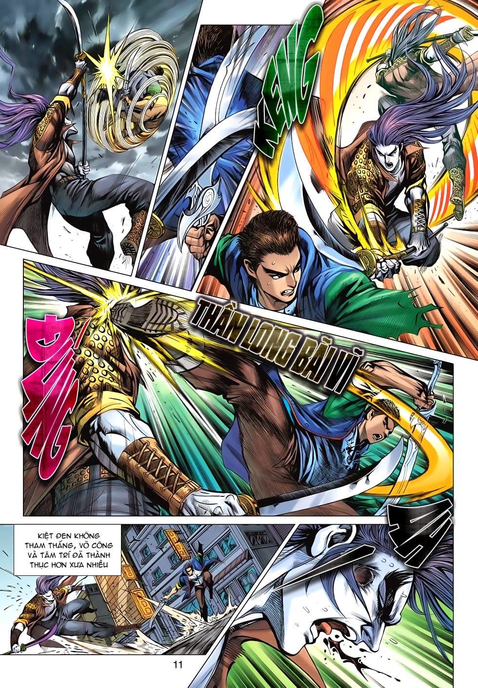 Truyện Tranh Tân Tác Long Hổ Môn trang 4