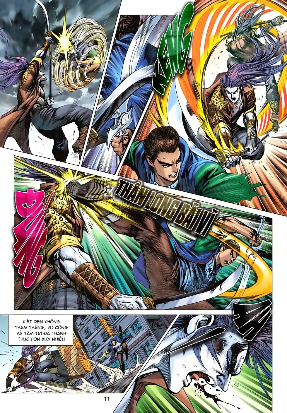 Truyện Tranh Tân Tác Long Hổ Môn trang 4