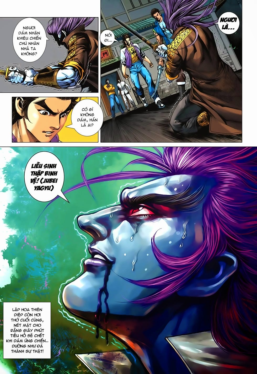 Truyện Tranh Tân Tác Long Hổ Môn trang 4