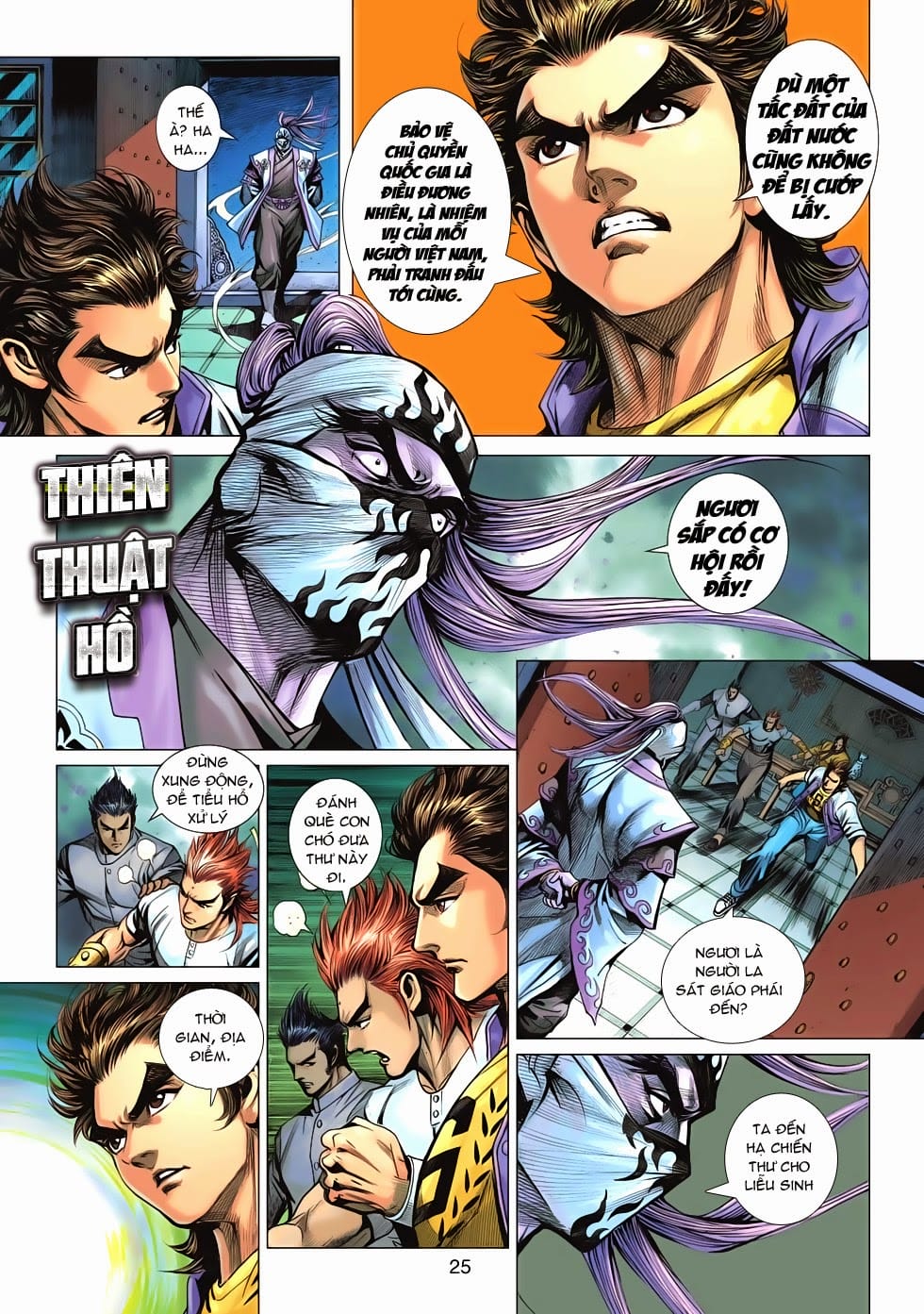 Truyện Tranh Tân Tác Long Hổ Môn trang 4