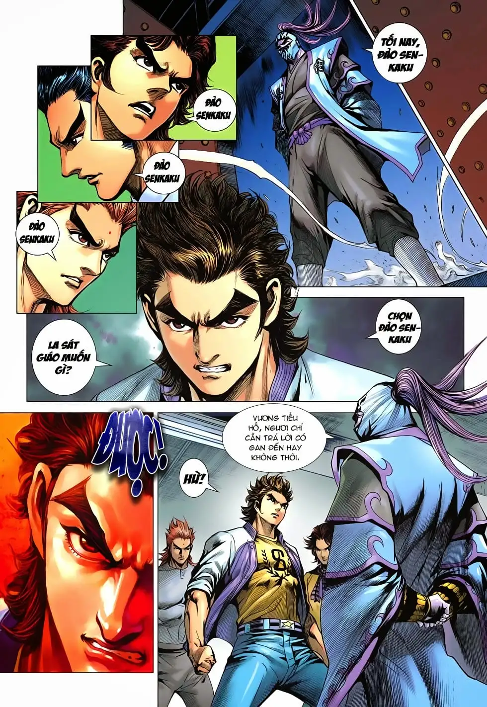 Truyện Tranh Tân Tác Long Hổ Môn trang 4