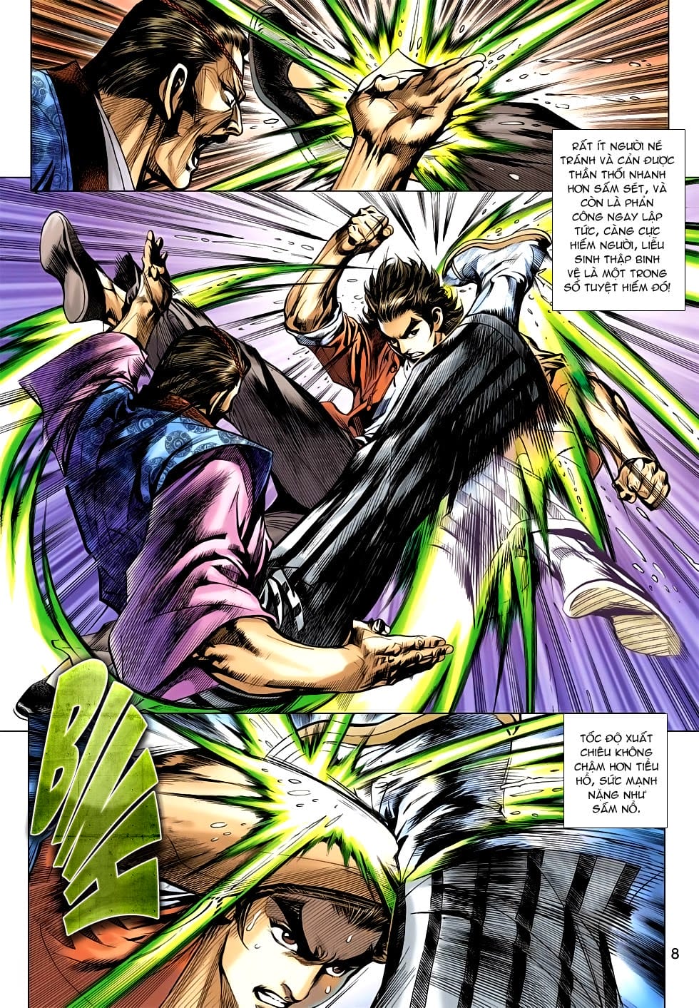 Truyện Tranh Tân Tác Long Hổ Môn trang 4