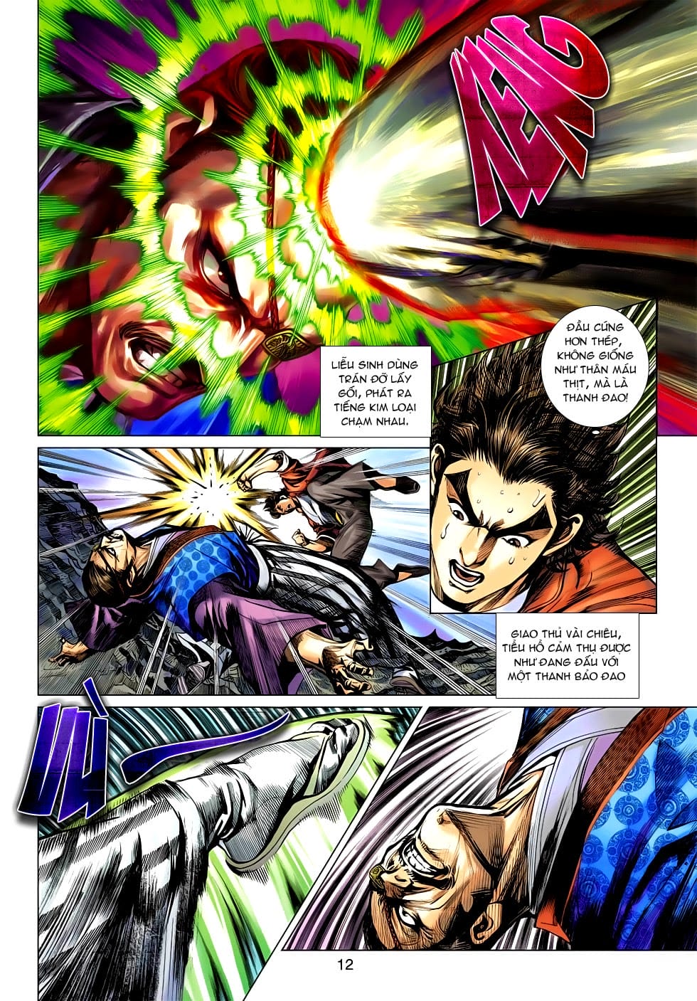 Truyện Tranh Tân Tác Long Hổ Môn trang 4