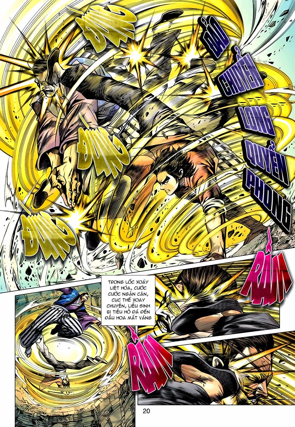 Truyện Tranh Tân Tác Long Hổ Môn trang 4