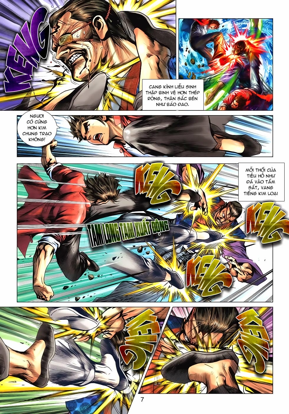 Truyện Tranh Tân Tác Long Hổ Môn trang 4