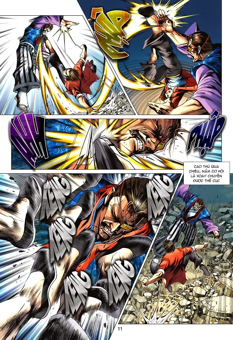 Truyện Tranh Tân Tác Long Hổ Môn trang 4