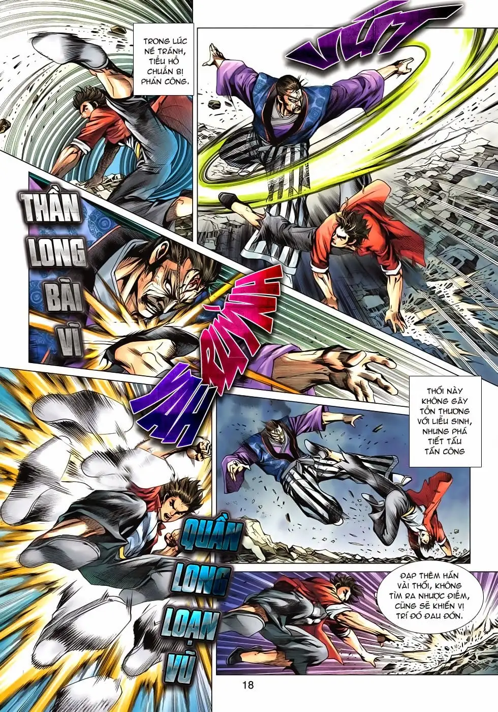 Truyện Tranh Tân Tác Long Hổ Môn trang 4