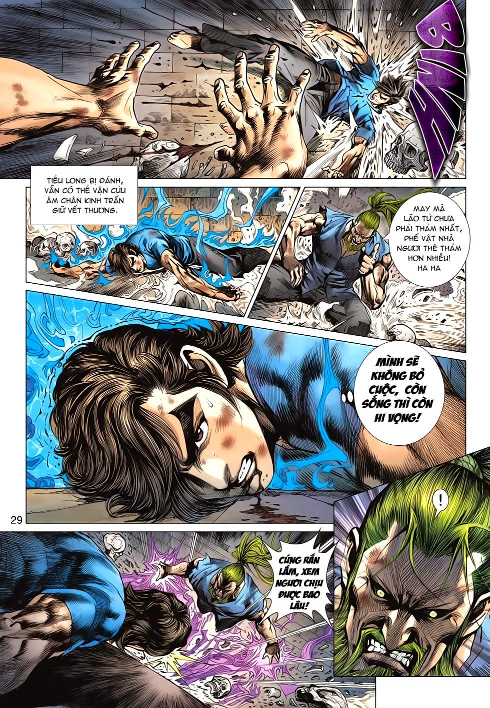 Truyện Tranh Tân Tác Long Hổ Môn trang 4