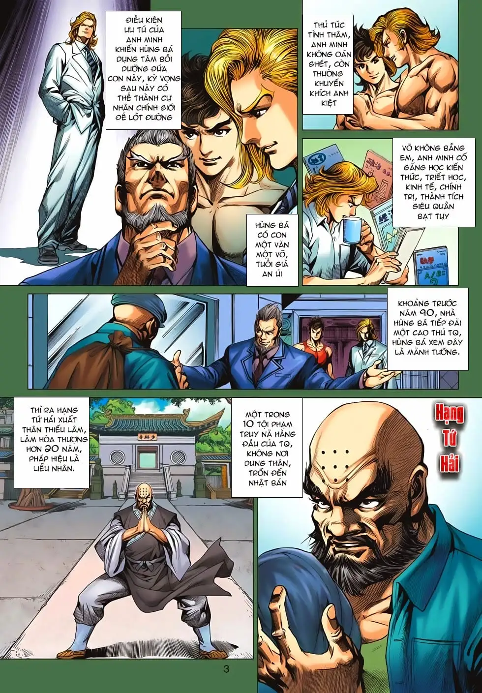 Truyện Tranh Tân Tác Long Hổ Môn trang 4