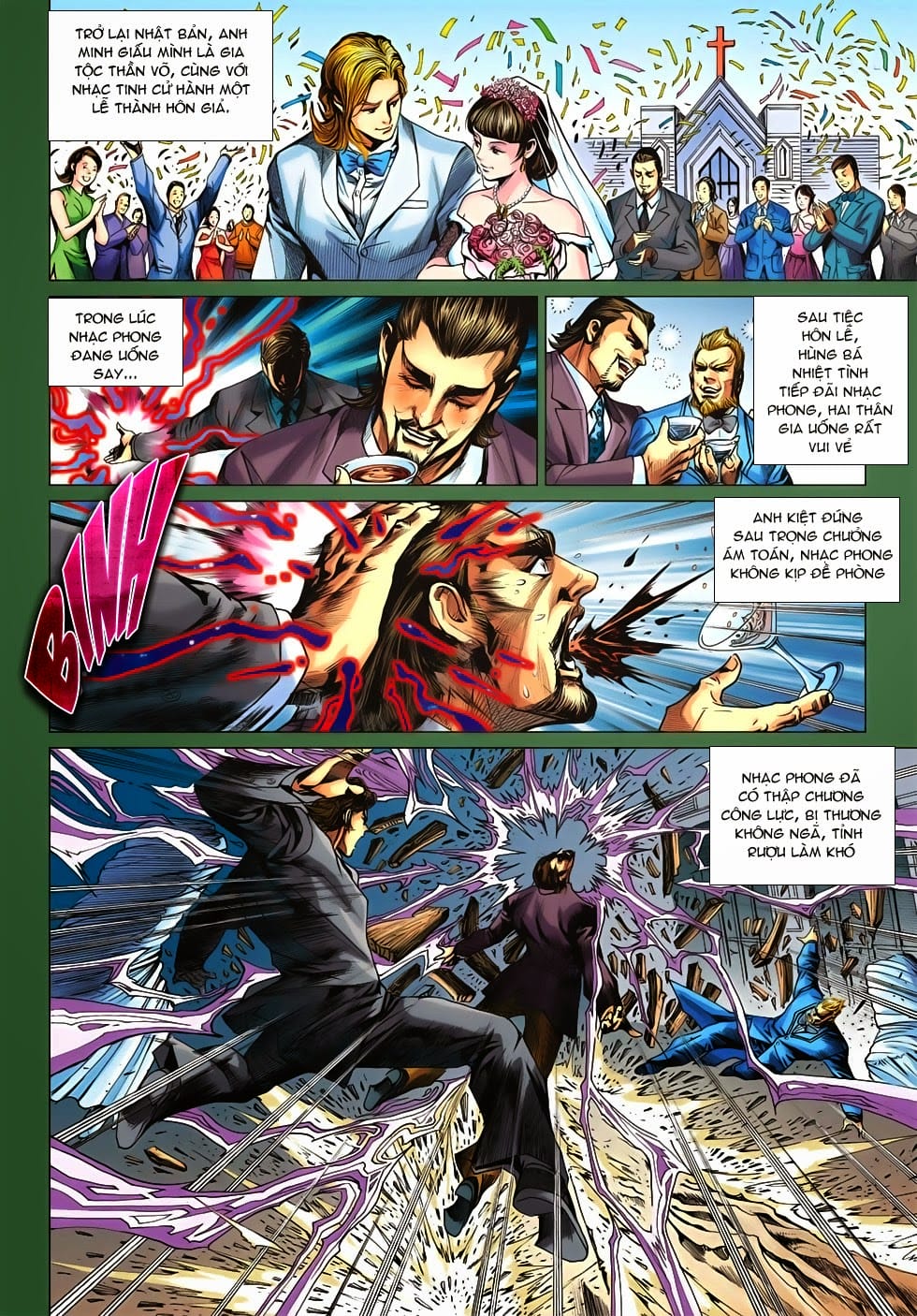 Truyện Tranh Tân Tác Long Hổ Môn trang 4