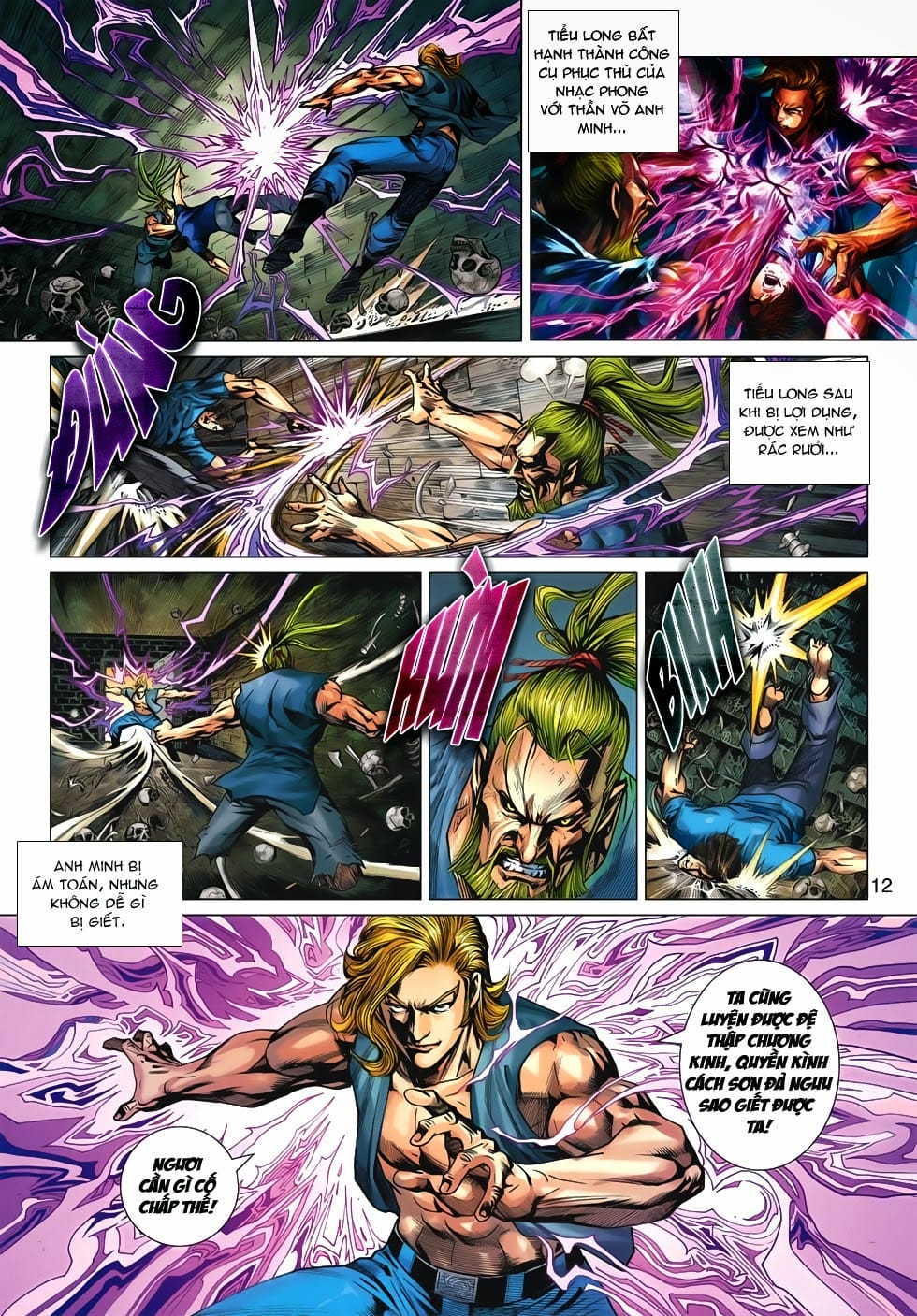 Truyện Tranh Tân Tác Long Hổ Môn trang 4