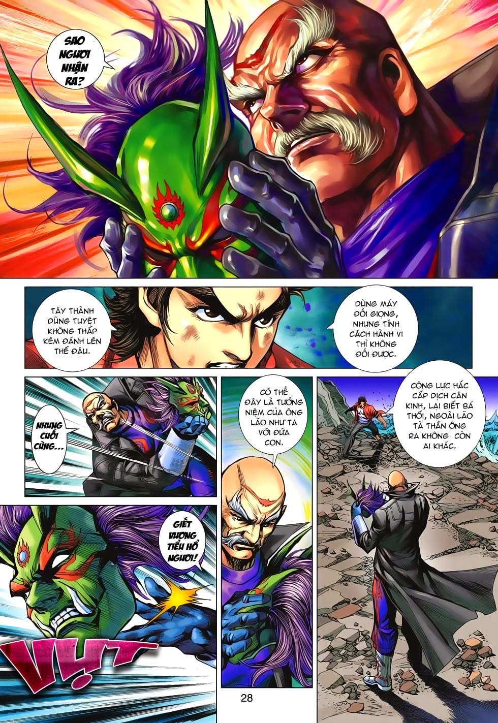 Truyện Tranh Tân Tác Long Hổ Môn trang 4