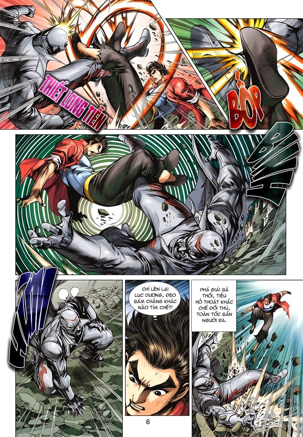 Truyện Tranh Tân Tác Long Hổ Môn trang 4