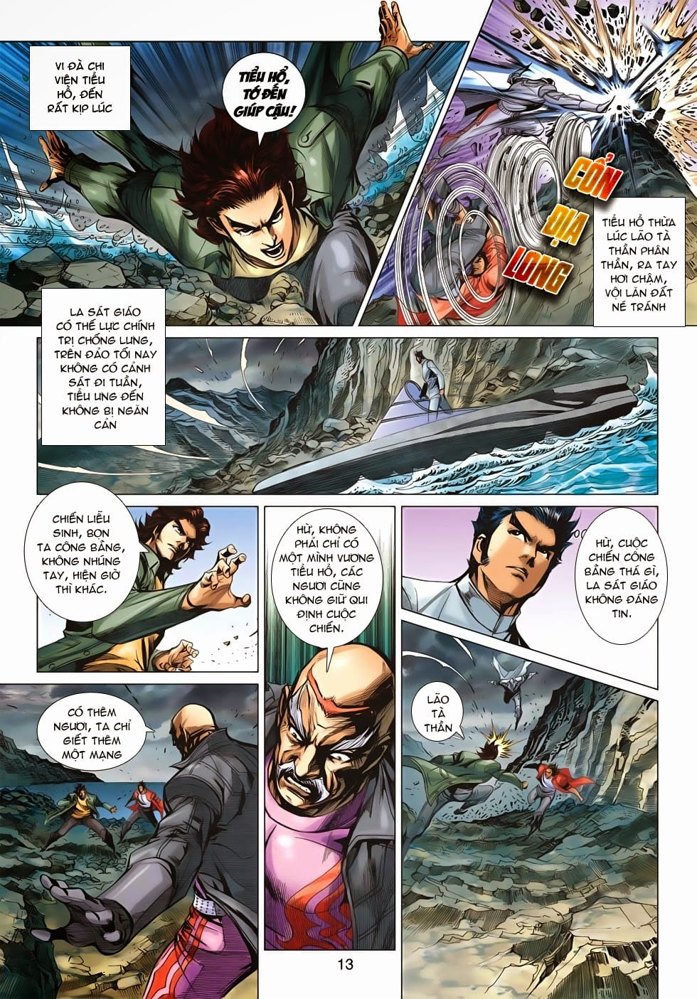 Truyện Tranh Tân Tác Long Hổ Môn trang 4