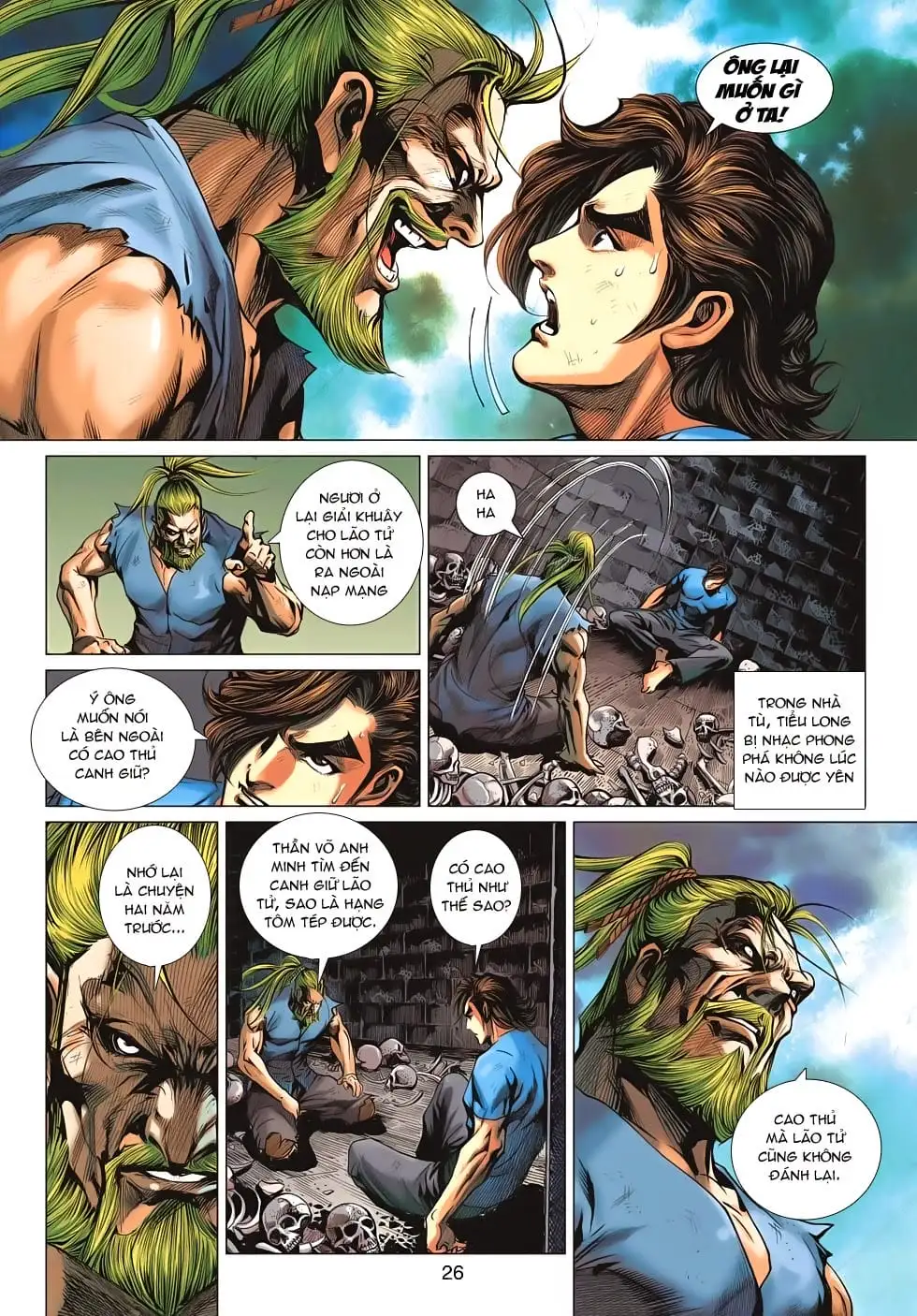 Truyện Tranh Tân Tác Long Hổ Môn trang 4