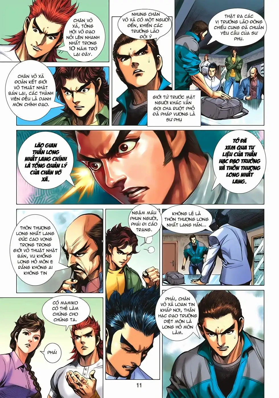 Truyện Tranh Tân Tác Long Hổ Môn trang 4