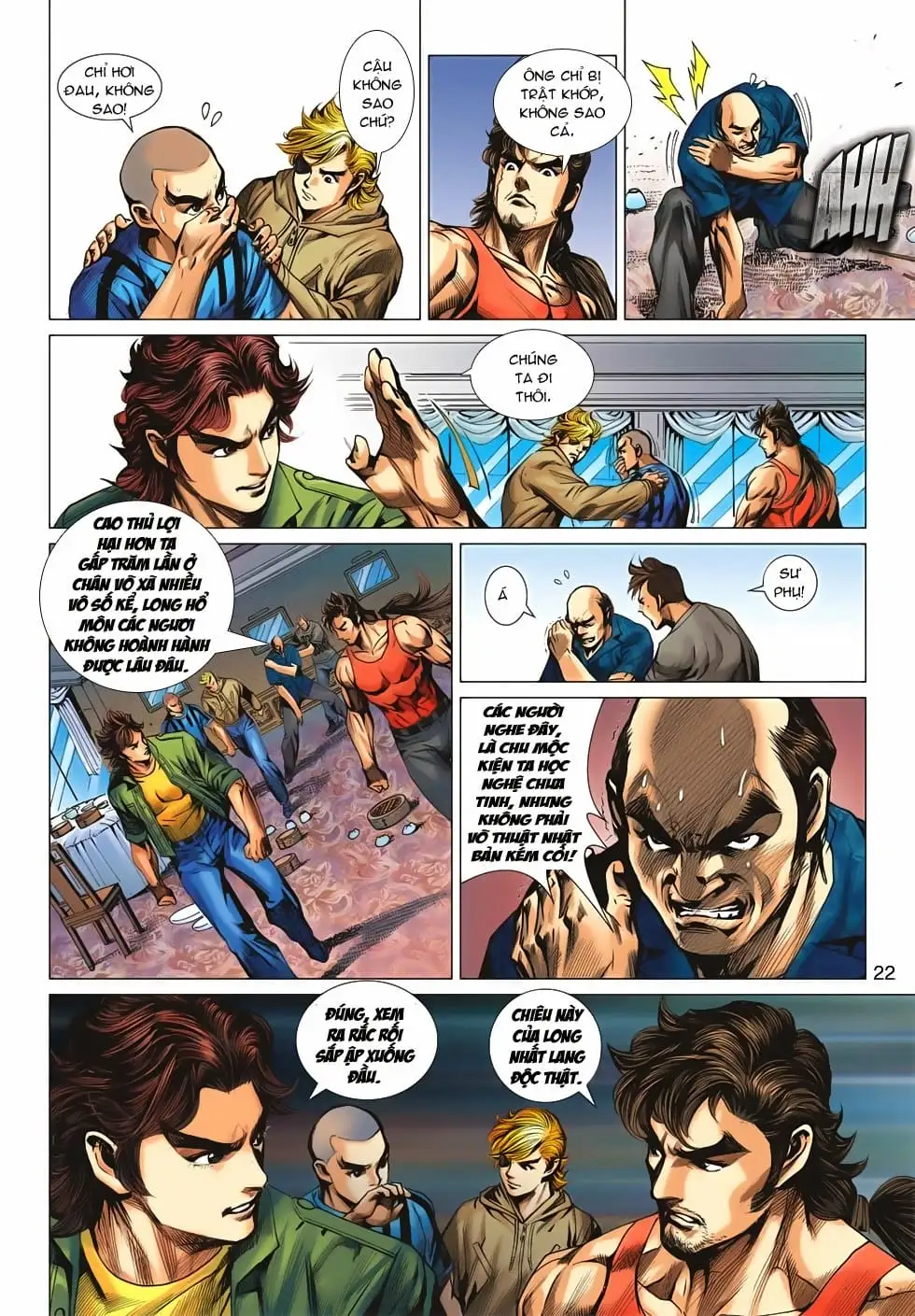 Truyện Tranh Tân Tác Long Hổ Môn trang 4