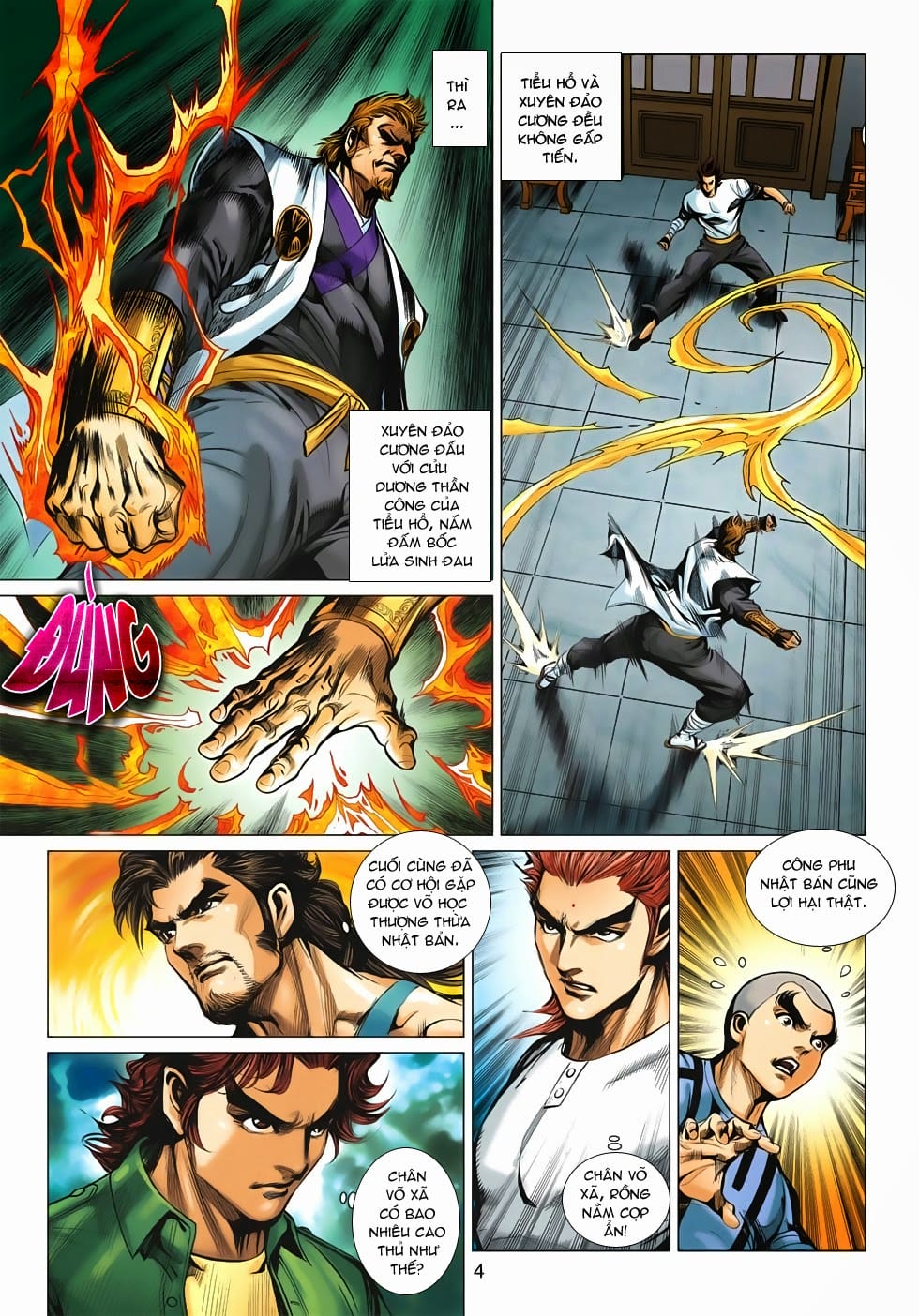 Truyện Tranh Tân Tác Long Hổ Môn trang 4