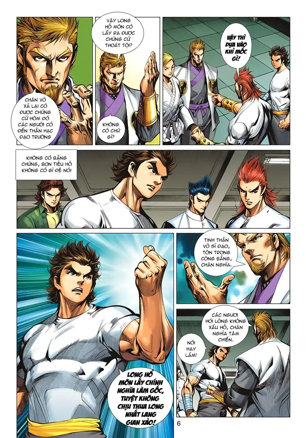 Truyện Tranh Tân Tác Long Hổ Môn trang 4