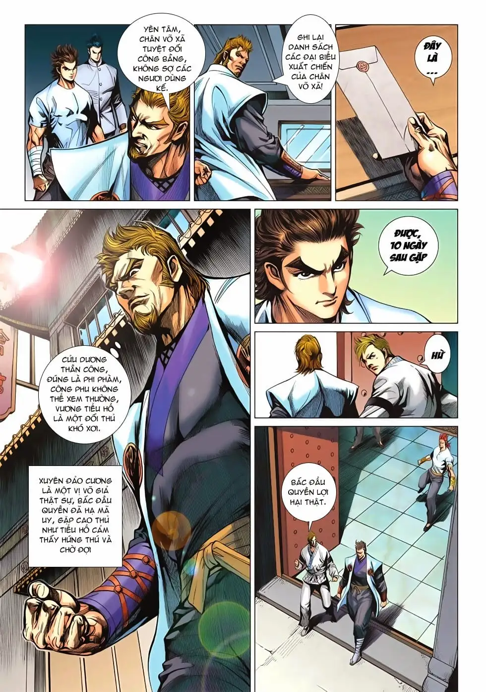 Truyện Tranh Tân Tác Long Hổ Môn trang 4