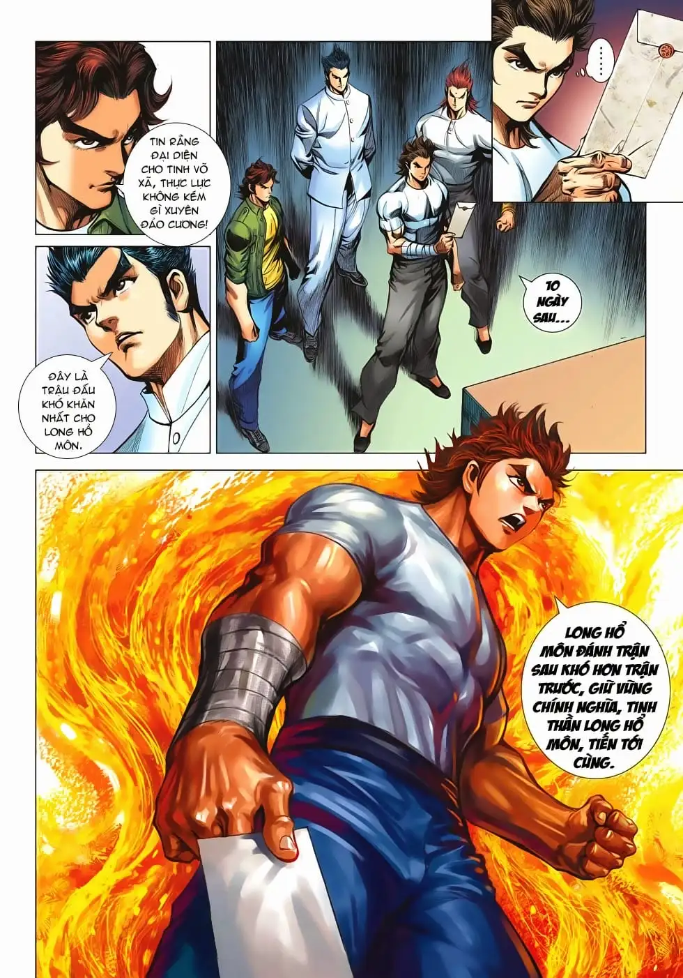 Truyện Tranh Tân Tác Long Hổ Môn trang 4