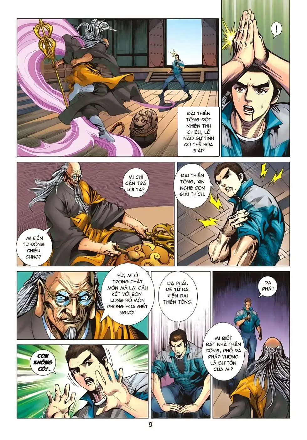 Truyện Tranh Tân Tác Long Hổ Môn trang 4