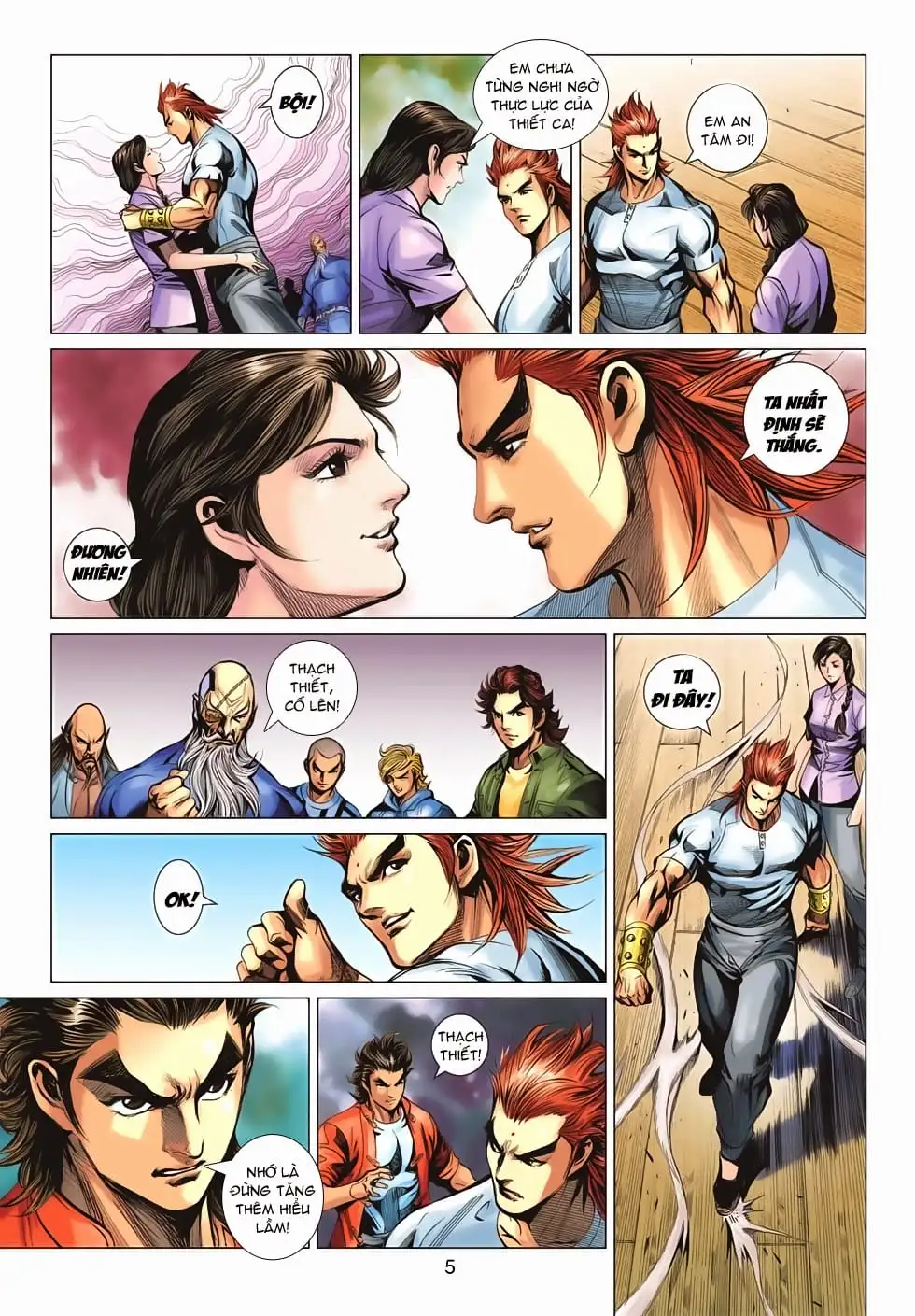 Truyện Tranh Tân Tác Long Hổ Môn trang 4