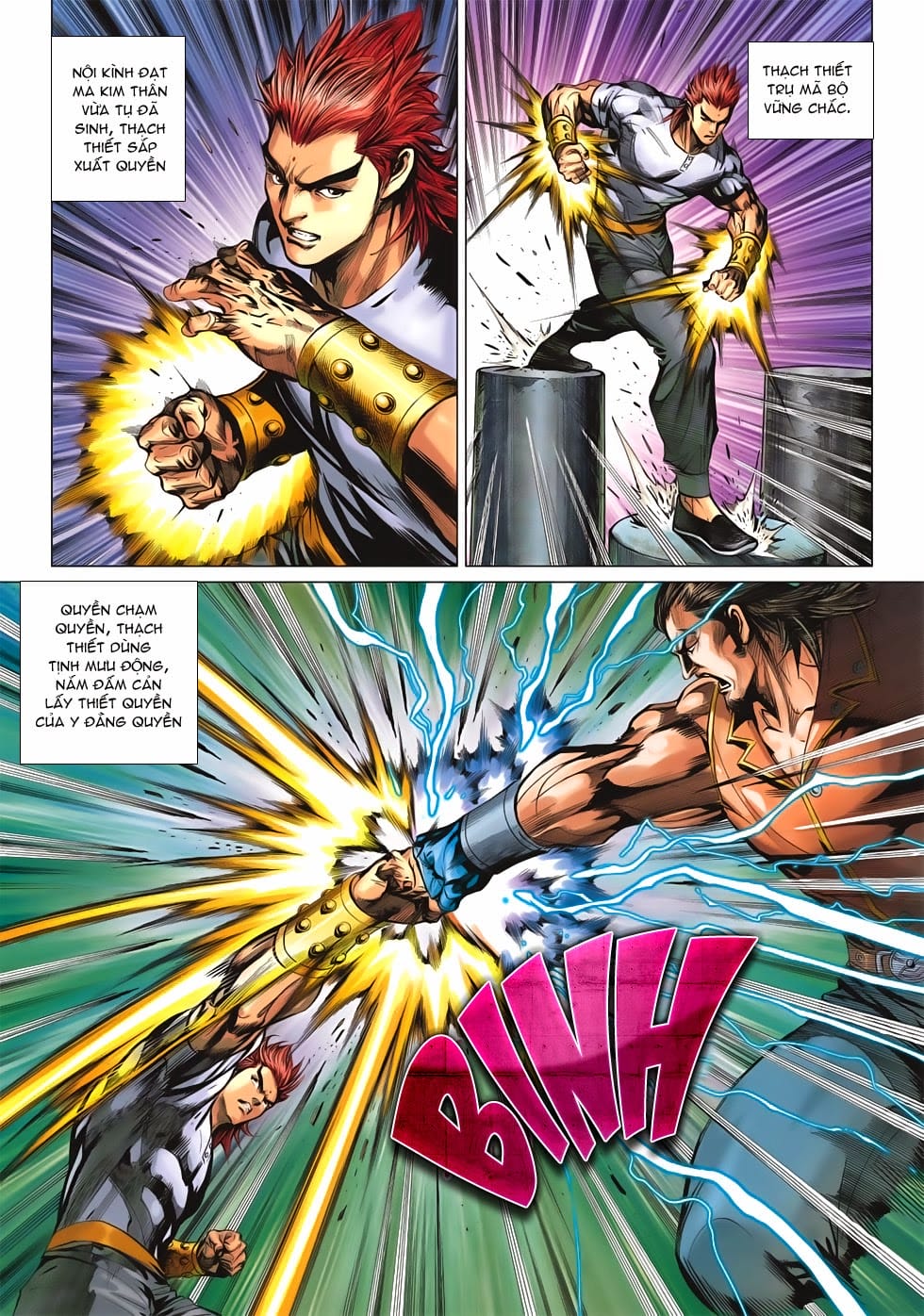 Truyện Tranh Tân Tác Long Hổ Môn trang 4